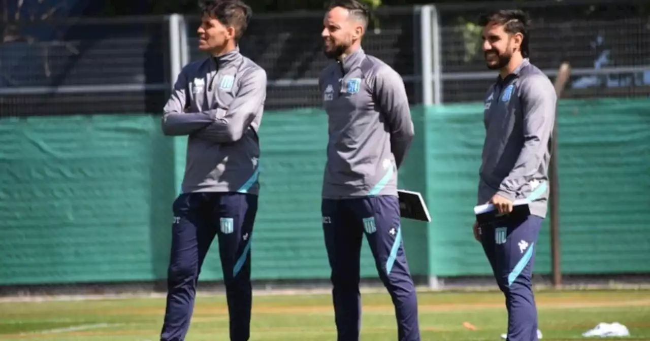 El primer día de Grazzini y Videla como técnicos de Racing