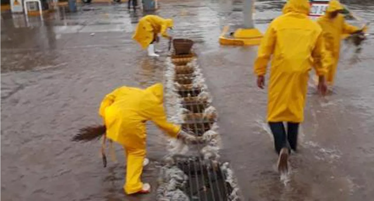 Por intensas lluvias suspenden clases en 3 municipios de Sinaloa