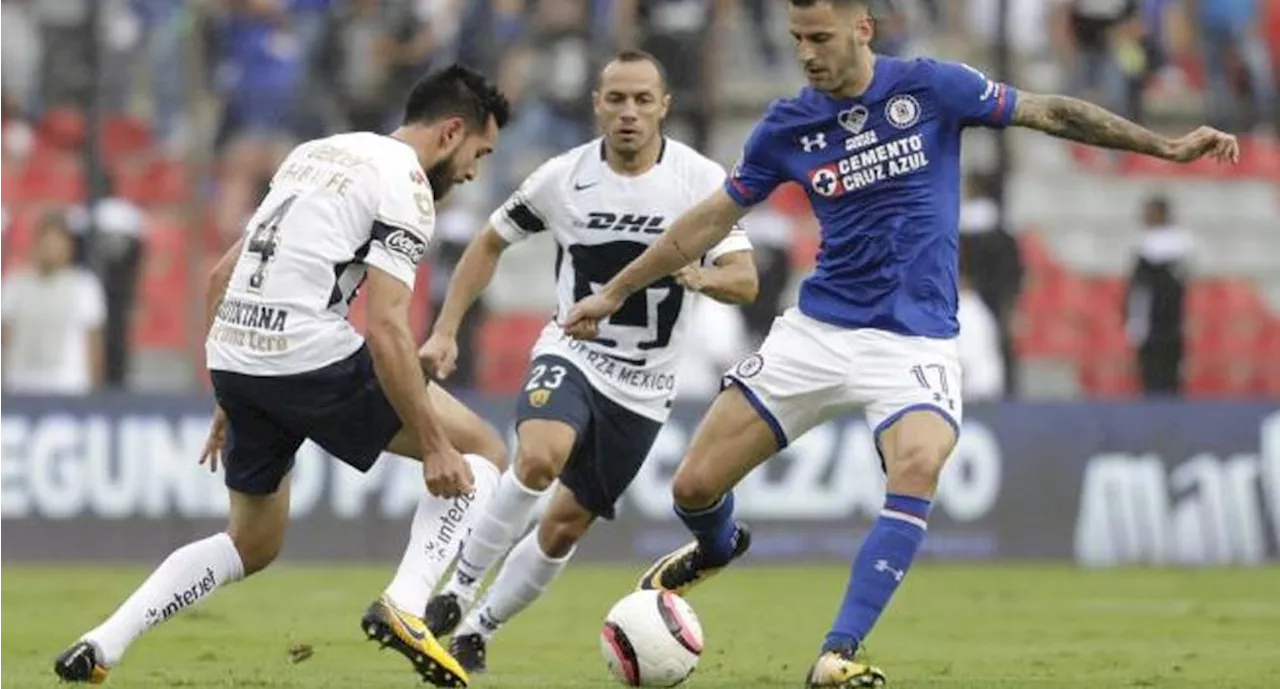 Pumas y Cruz Azul, con el tiempo en contra