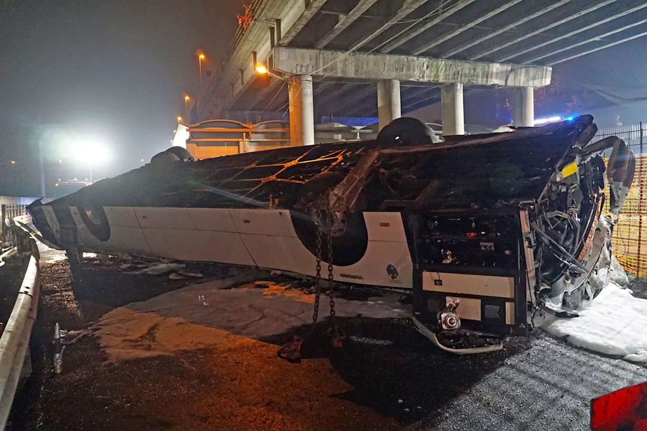 Dos españoles, entre los heridos en el accidente de autobús cerca de Venecia