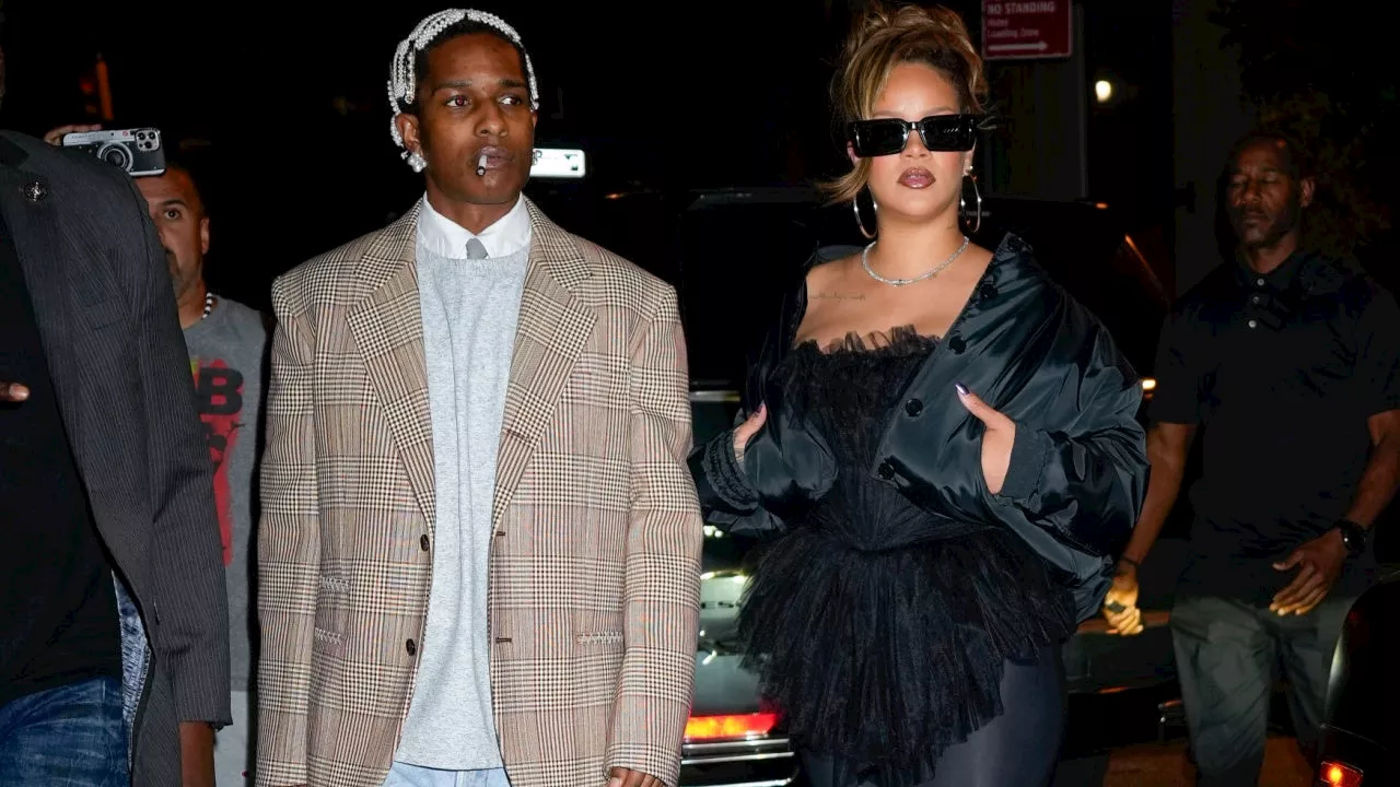 Rihanna Celebrates A$AP Rocky's Birthday With Sexy Date Night in NYC