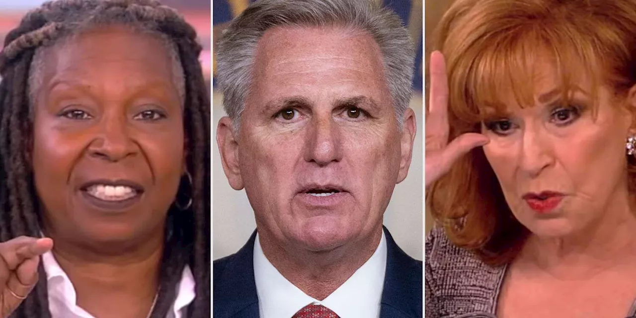 Whoopi Goldberg, 'View' cohosts slam Kevin McCarthy after ousting