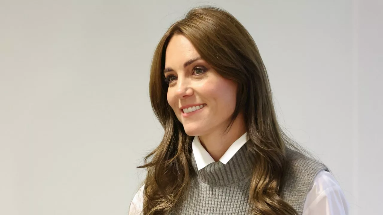 Kate Middleton Appears to Be Going for a Thom Browne Inspired Gray Look