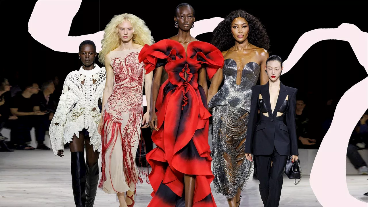 The feminist details you might've missed in Sarah Burton's final Alexander McQueen show