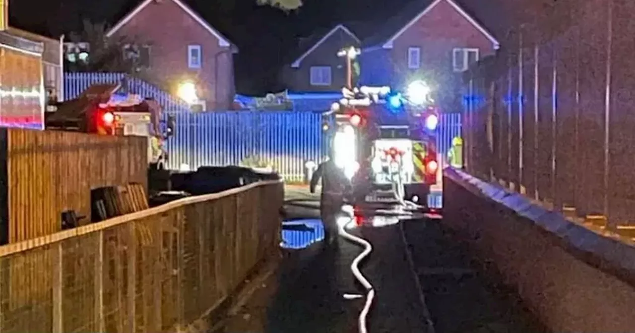 Fire crews battle overnight Glasgow nursery blaze as smoke billows from building