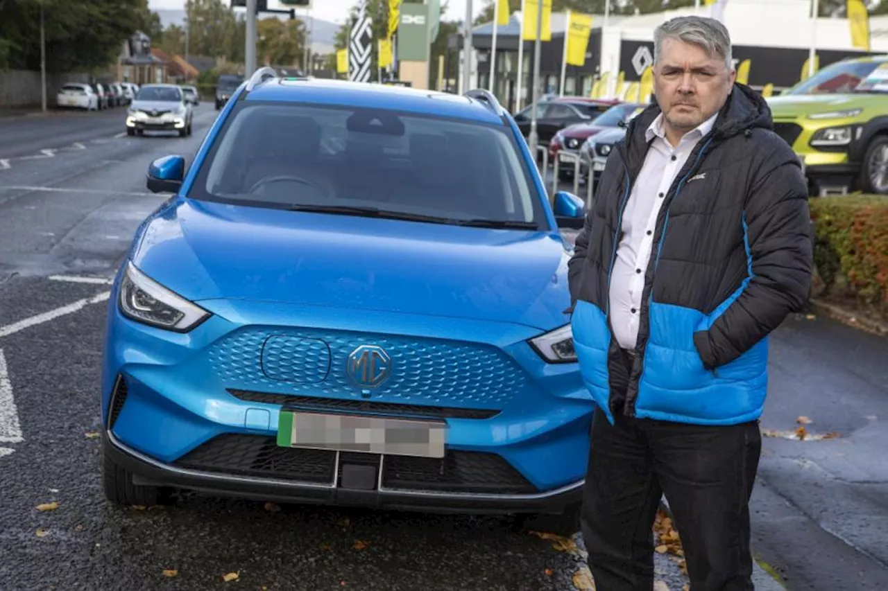 Glasgow man's fear as his plush new electric car 'started driving itself'