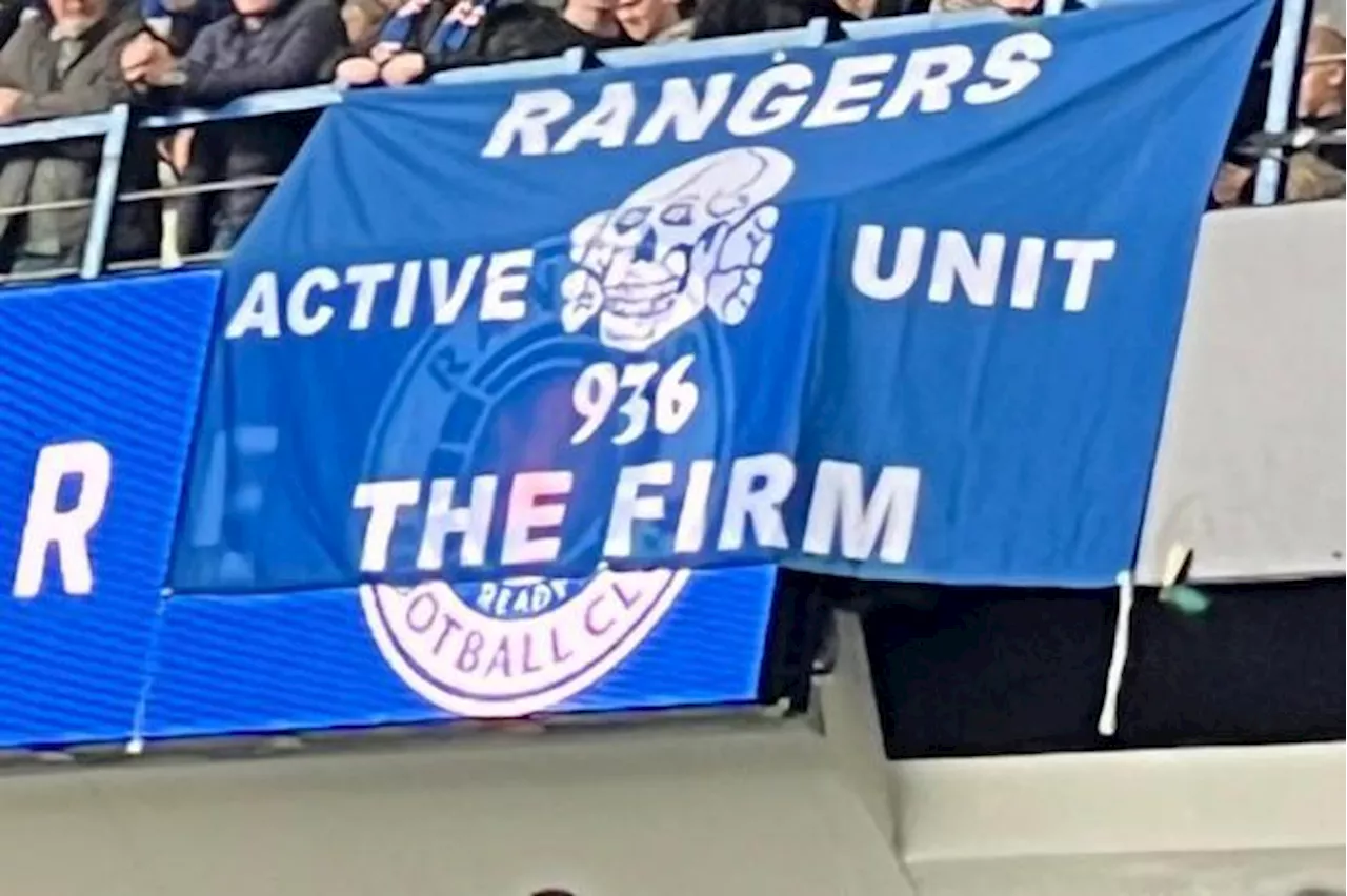 Police still investigating 'Nazi flag' seen at Rangers v Aberdeen game