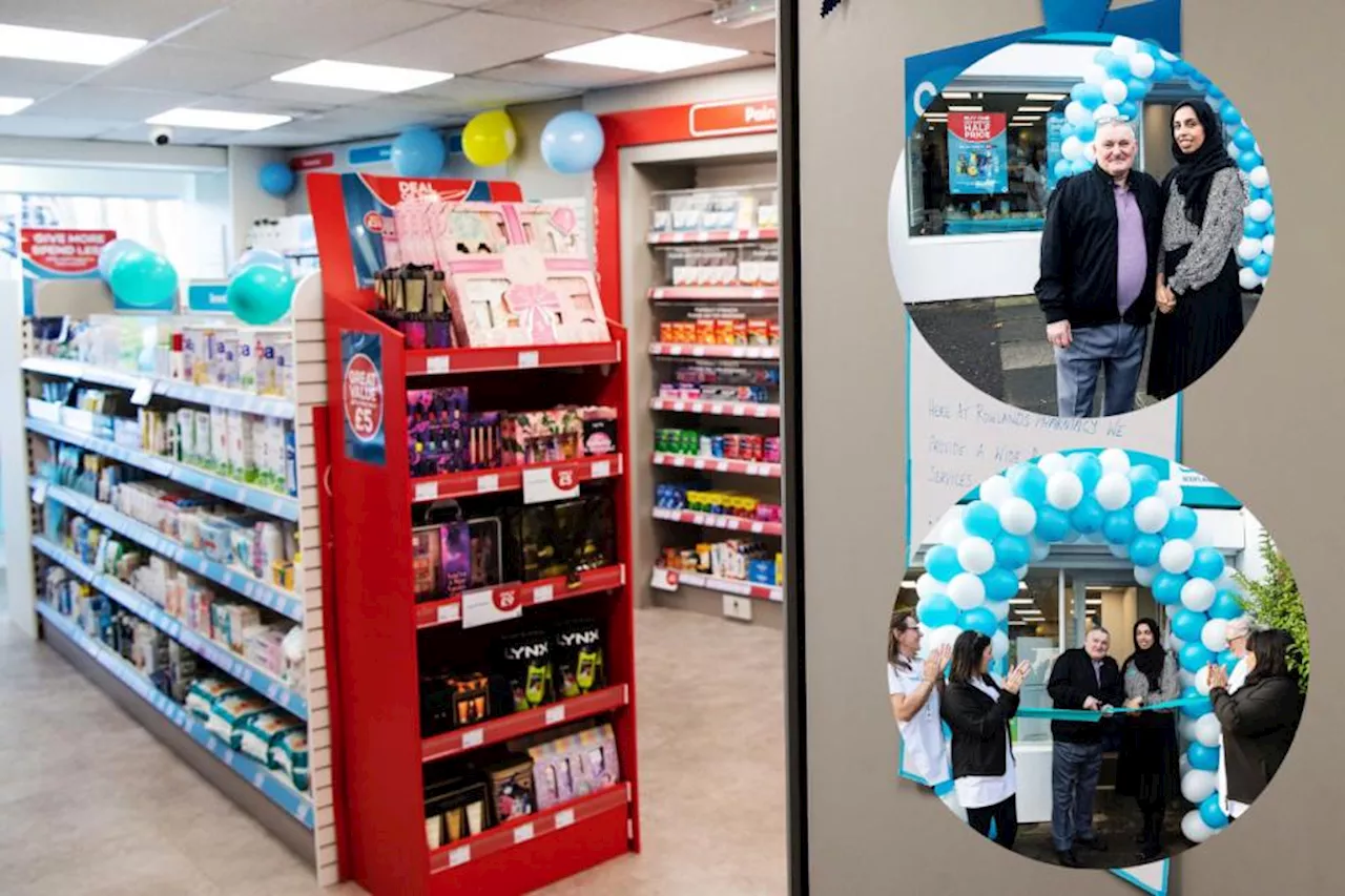 Resident helps open new branch of pharmacy near Glasgow