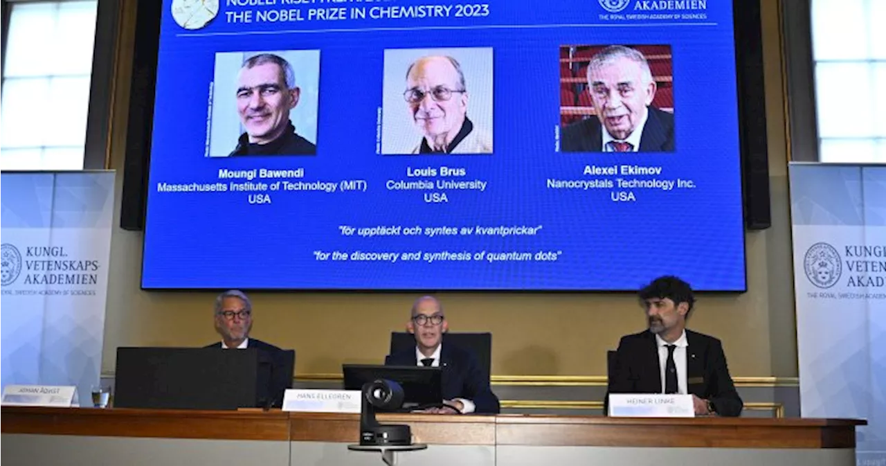 Nobel Prize in chemistry awarded for work on coloured lights
