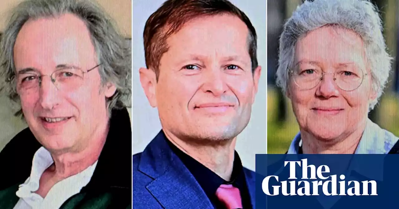 Nobel prize in physics awarded to three scientists for work on electrons