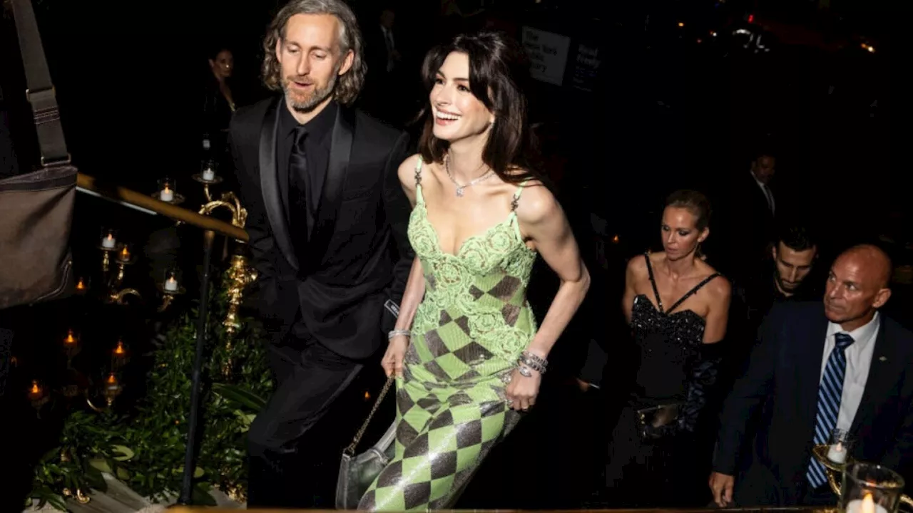 Anne Hathaway o cómo ser la mejor vestida en el marco de Fashion Week