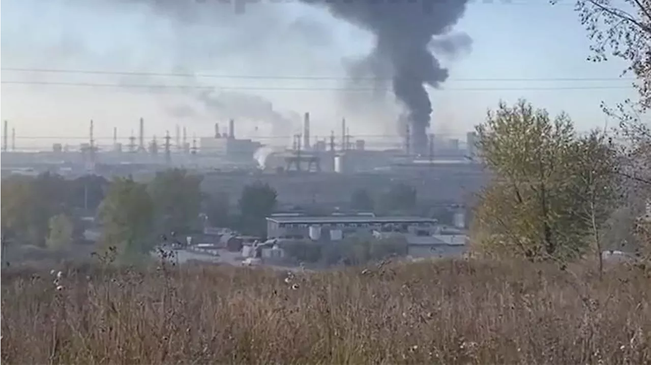 На алюминиевом заводе в Красноярске произошел крупный пожар