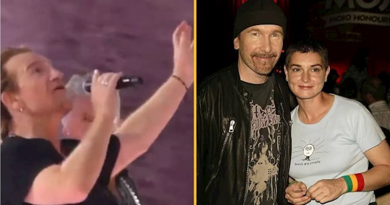 U2 pay moving tribute to Sinead O'Connor at Vegas concert