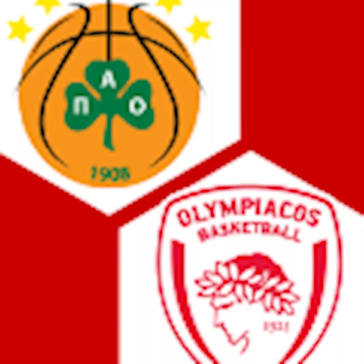 | Panathinaikos Athen - Olympiakos Piräus : | 1. Spieltag