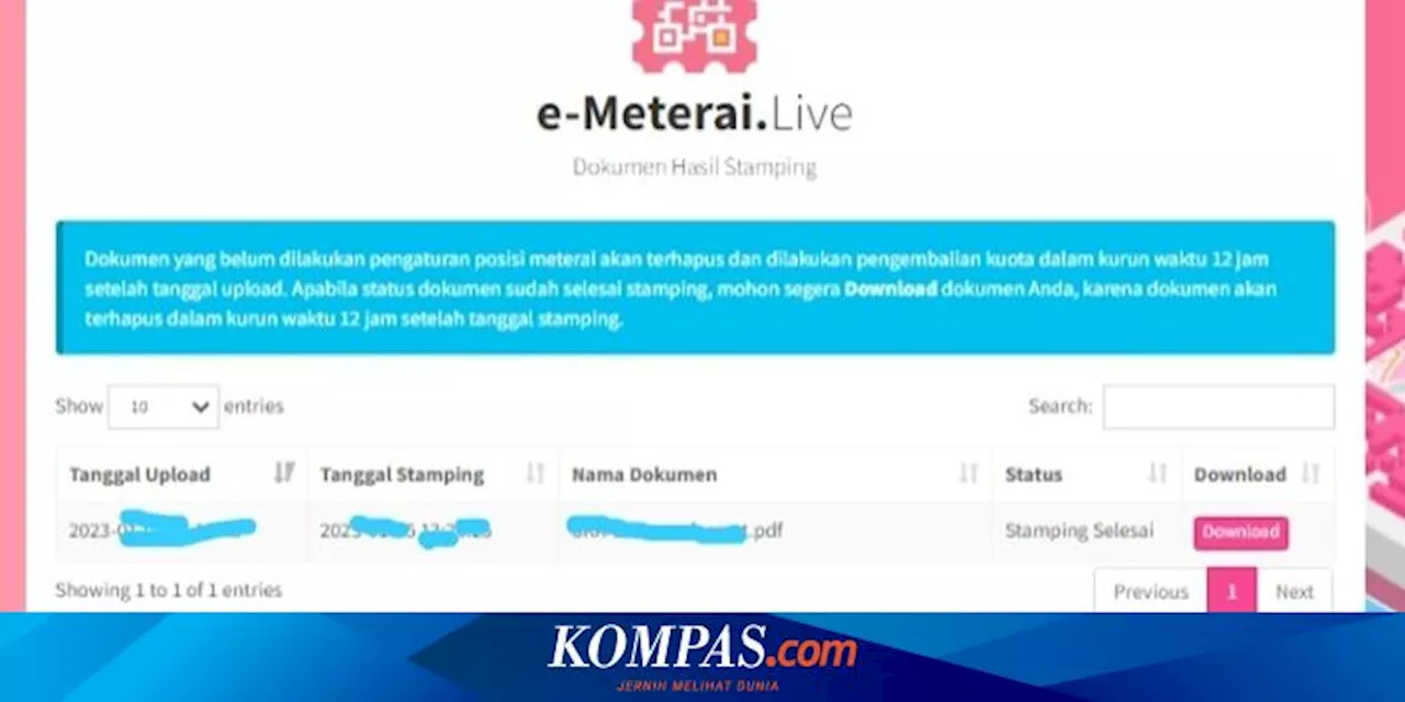 Cara Mengatasi Gagal Pembubuhan E-meterai pada Pendaftaran CPNS dan PPPK 2023