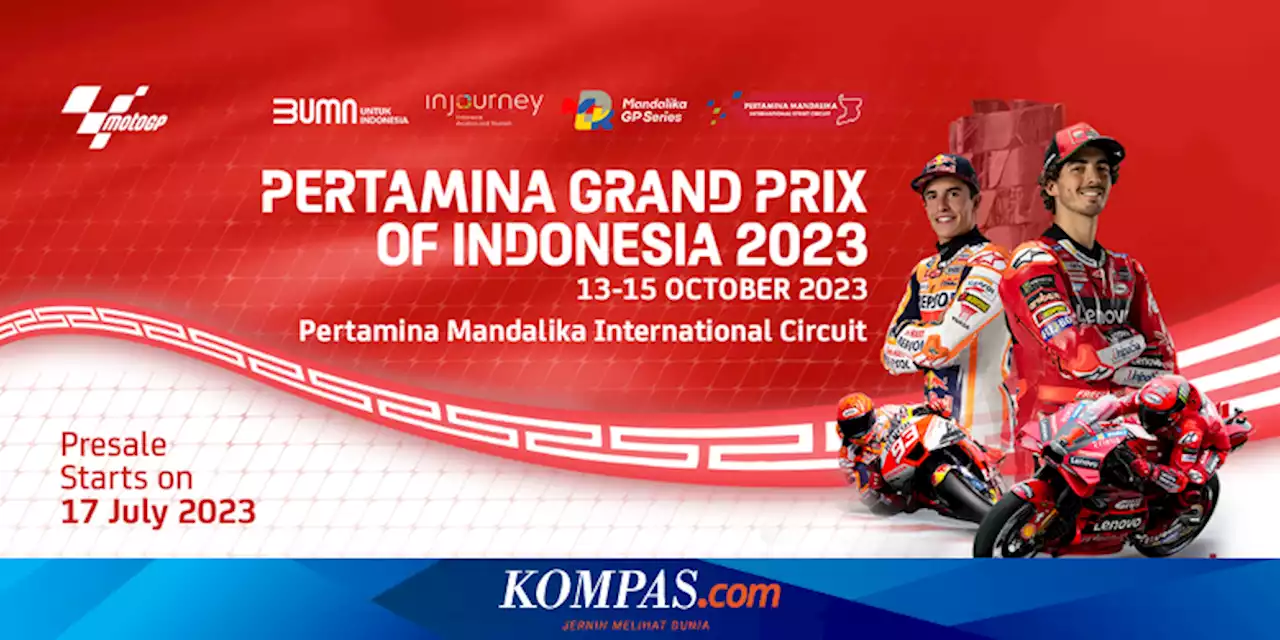 MotoGP Mandalika 2023, Ada Parade Pebalap di Mataram