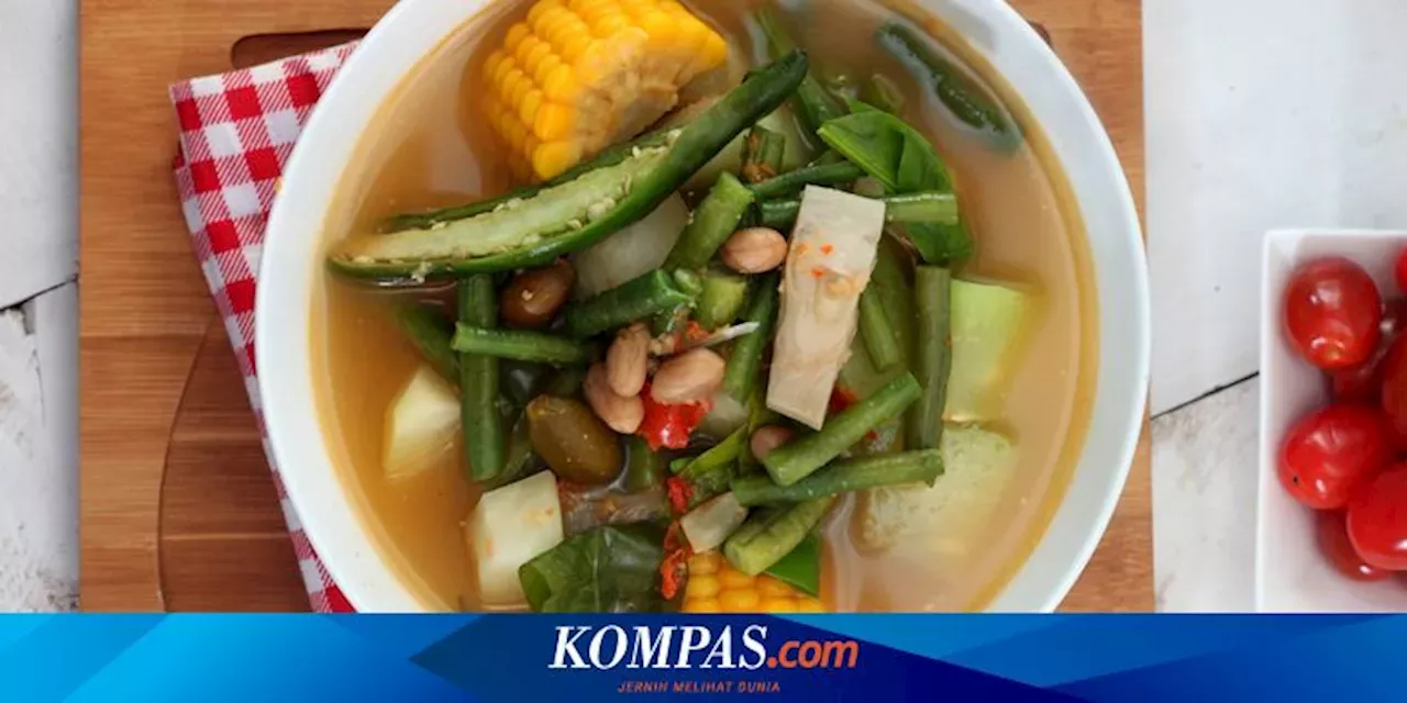 Resep Sayur Asem Jawa Bumbu Iris Makanan Praktis Dan Sehat