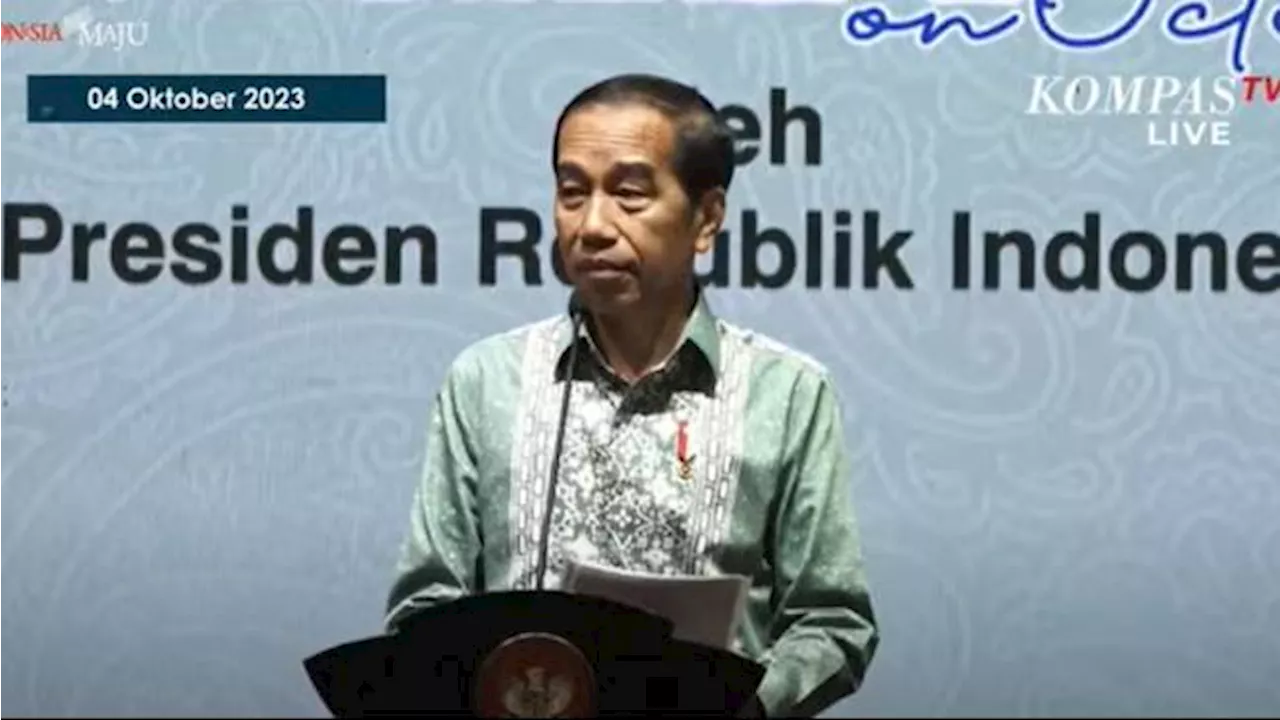 Jokowi: Pameran Inacraft Semakin Baik dan Menarik, Konsisten Tampilkan Kreasi-kreasi Terbaik