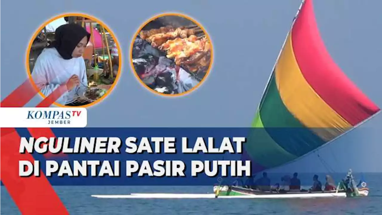 Sate Lalat Pasir Putih Situbondo, Dibumbui Kacang Kecap Khas Madura