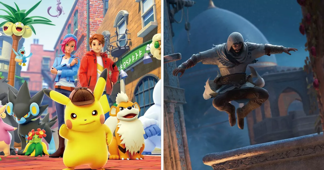 Detective Pikachu Returns, Assassin's Creed Mirage and more Fall games reviewed