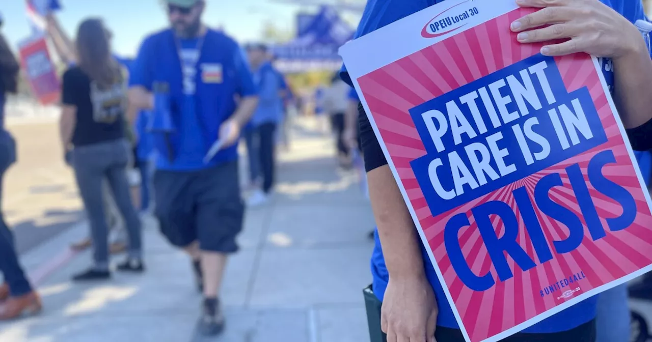 Kaiser Permanent workers in La Mesa, San Marcos strike, joining thousands across the country