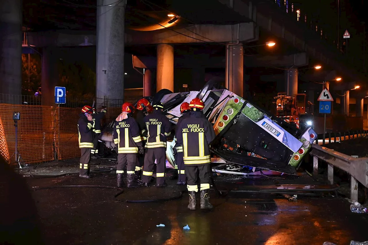 Venise en deuil après l'accident de bus ayant fait 21 morts