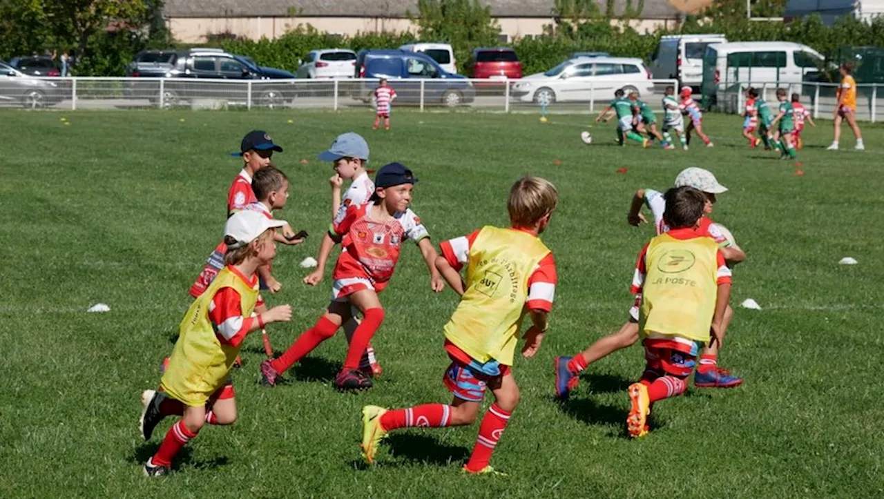 Rugby : les premières joutes des jeunes de Gimont