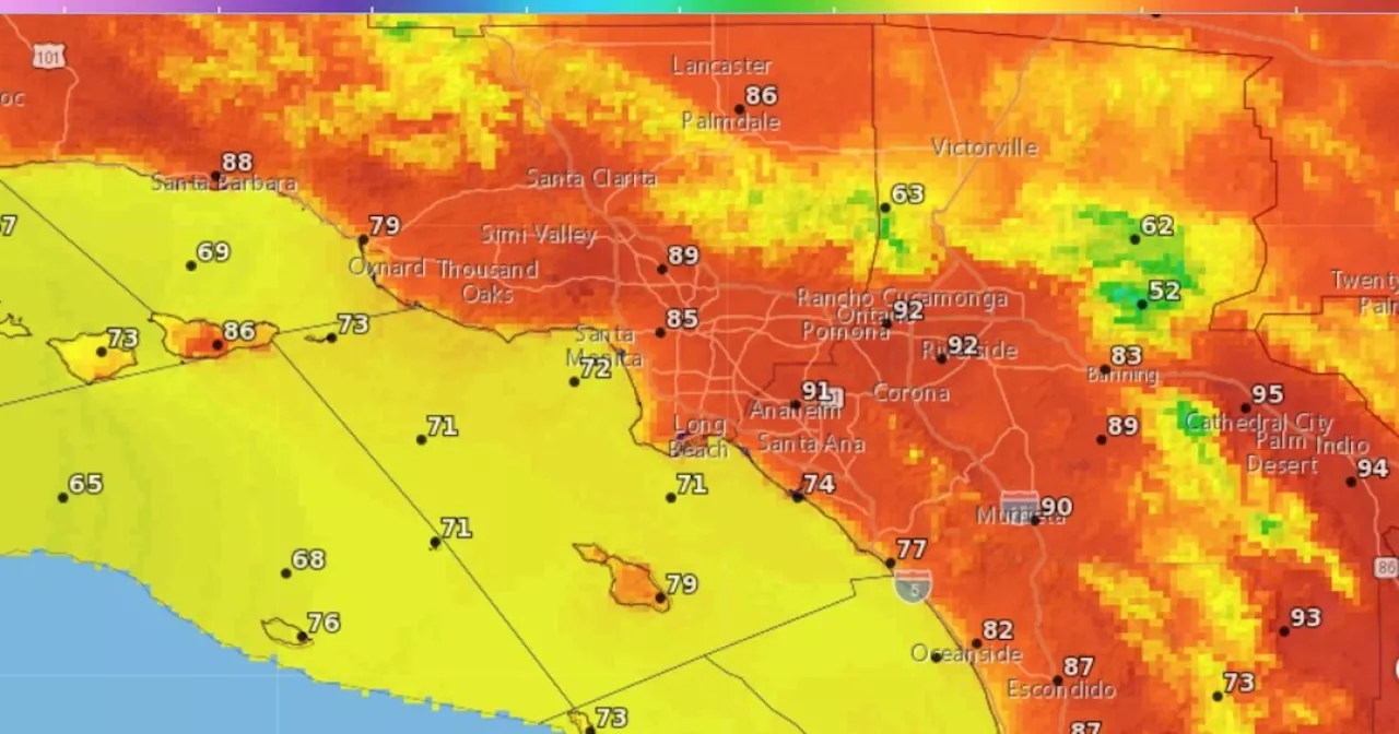 Your SoCal Weather Report For Thursday, Oct. 4: Toasty And Dry