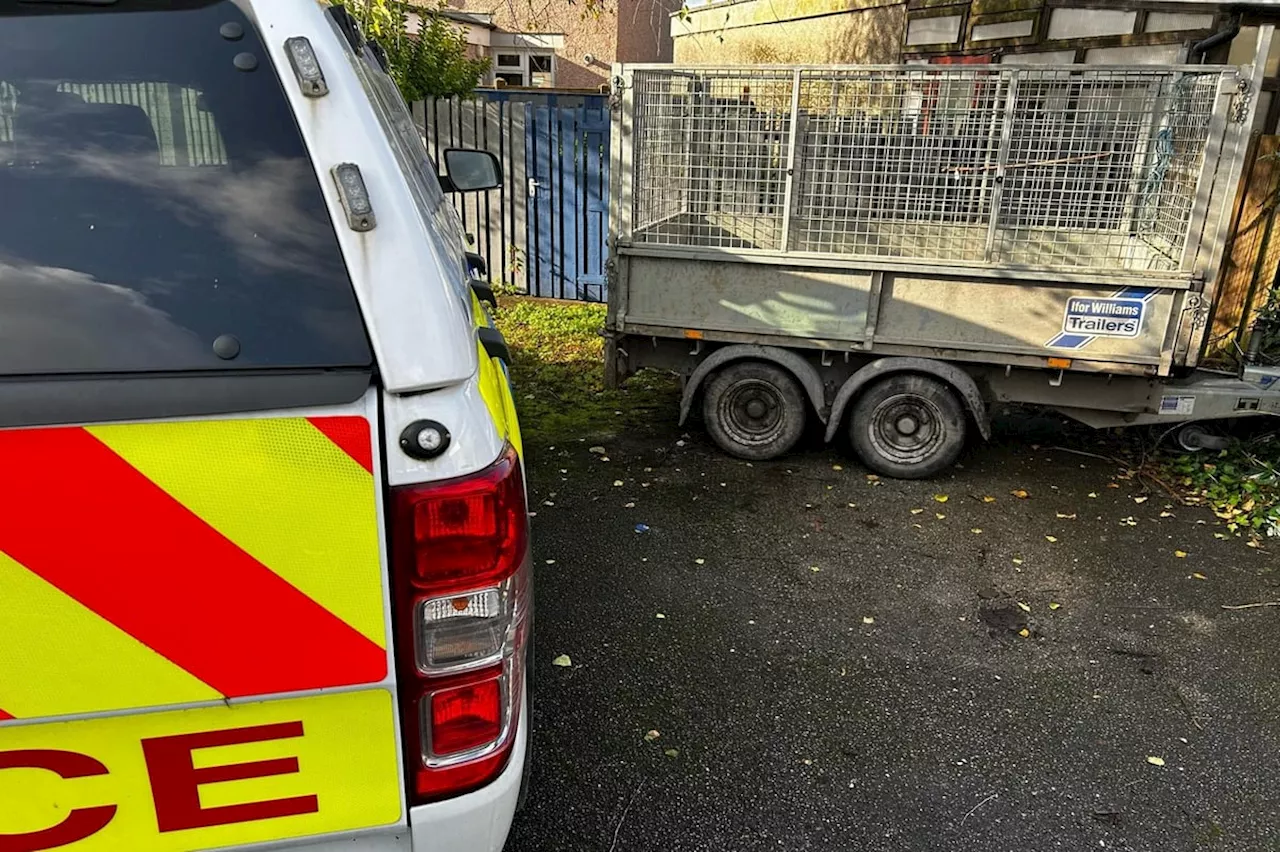 Trailer stolen from village near Lancaster returned to its owner two days after theft