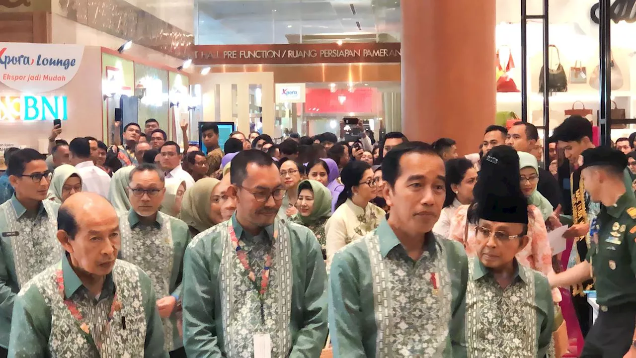 Kunjungi Inacraft, Jokowi Ingin Banyak Produk Lokal Tembus Pasar Ekspor