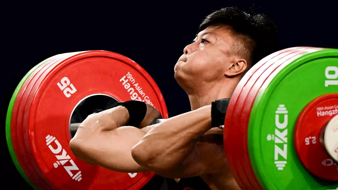 Lifter Rahmat Erwin Abdullah Sabet Emas Asian Games 2023, Warganet Doakan Sukses di Olimpiade Paris 2024