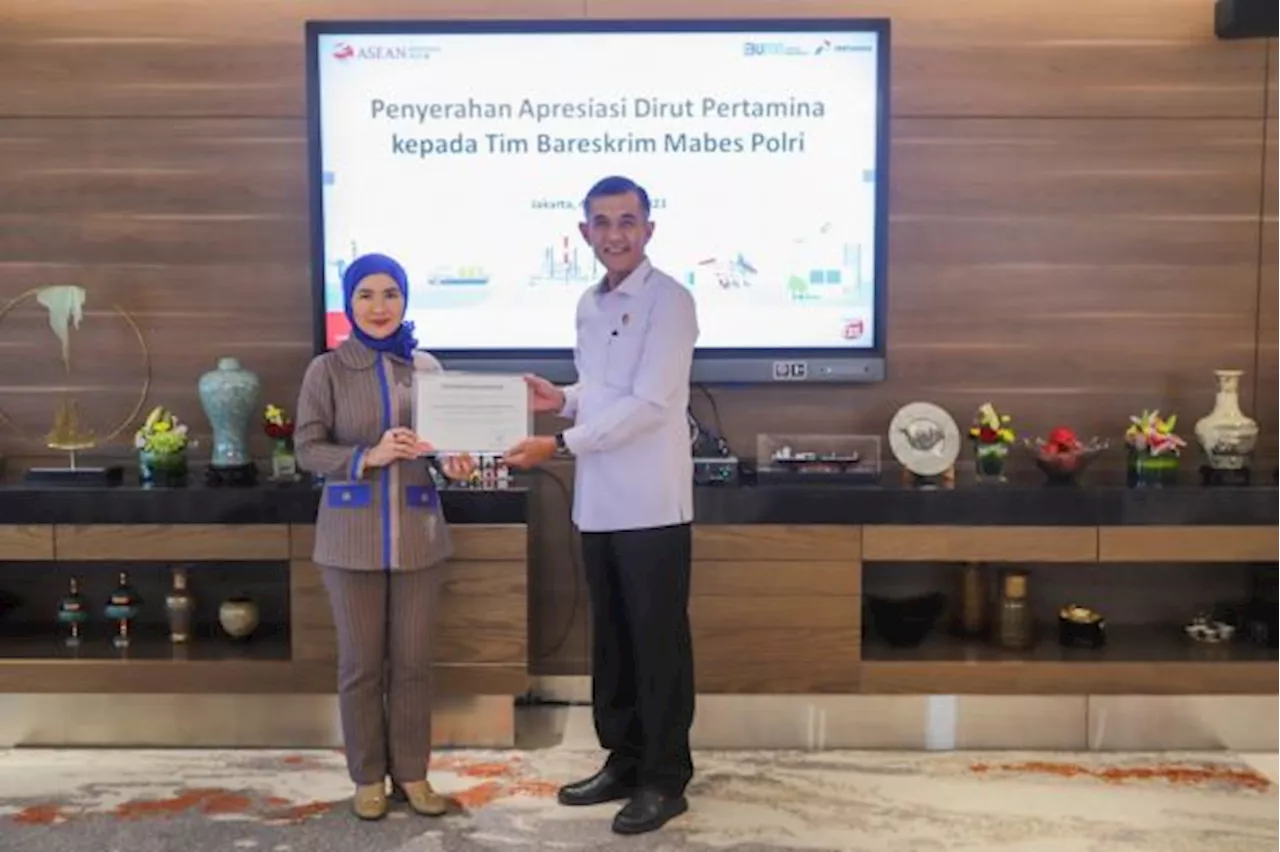 Konsisten Tindak Penyelewengan BBM dan LPG Subsidi, Pertamina Apresiasi Bareskrim Polri