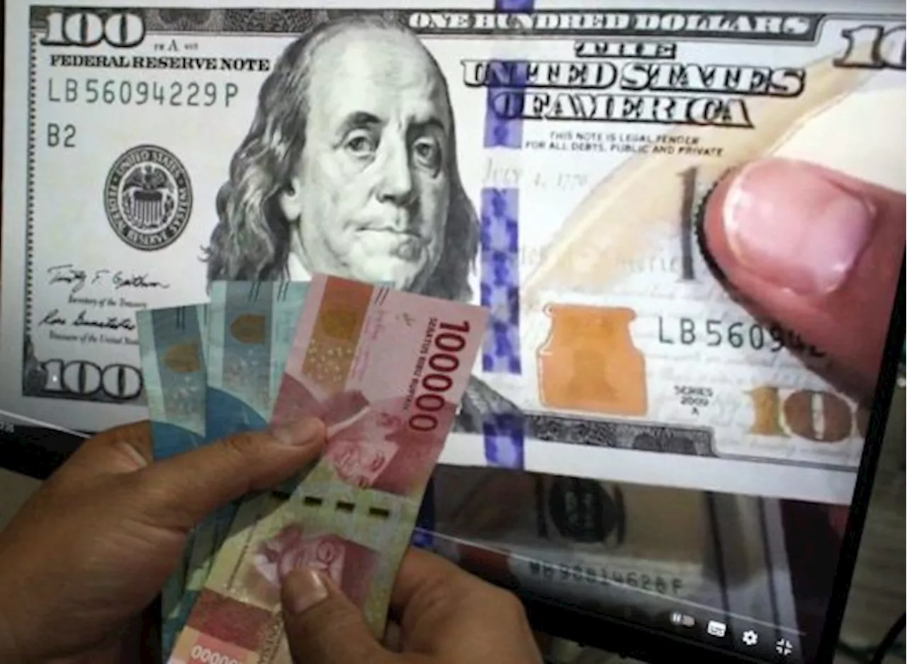 Rupiah Melemah 54 Poin ke Level Rp15.636