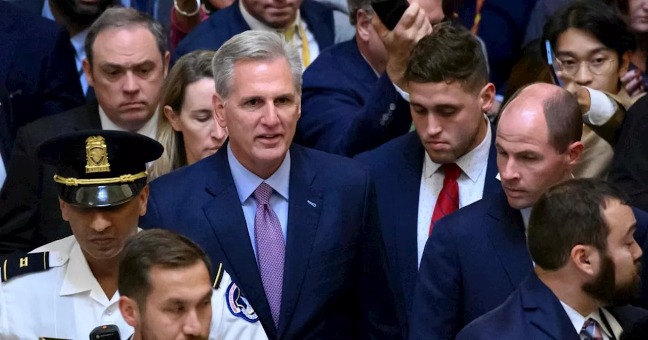 Kevin McCarthy becomes first speaker in US history to be ousted