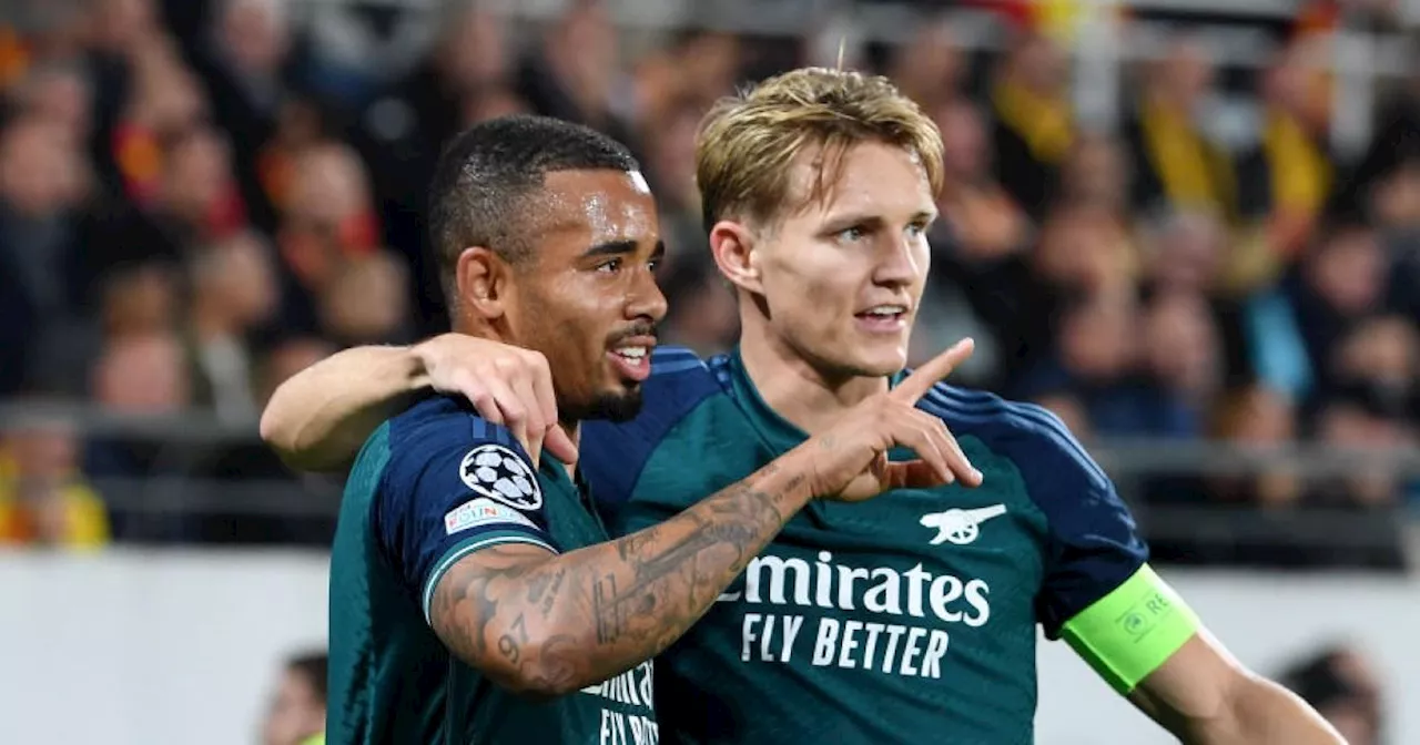 Martin Odegaard says Arsenal are 'excited' to face Man City despite Lens defeat