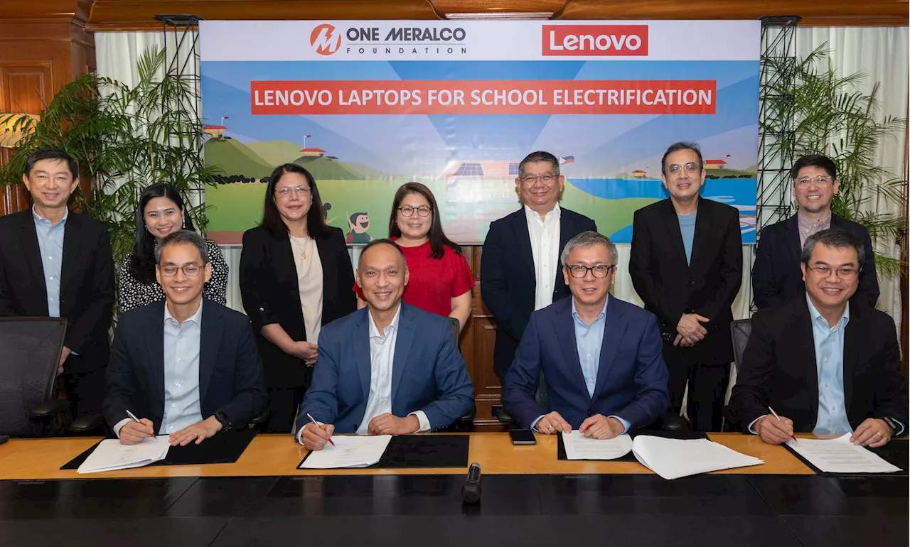 Technology meets power: Lenovo partners with One Meralco Foundation