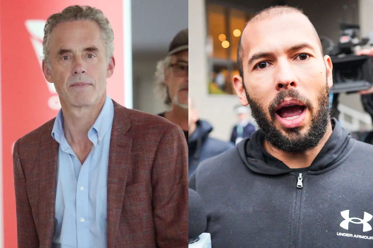 Jordan Peterson calls Andrew Tate 'reprehensible'