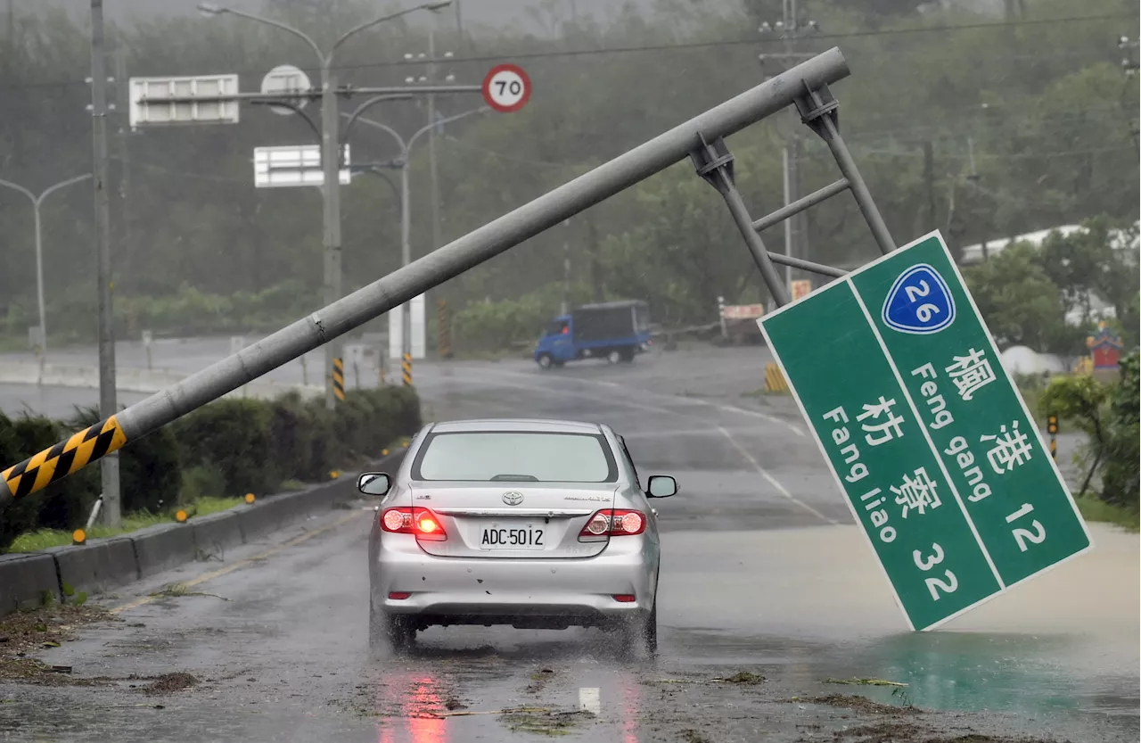 Typhoon Koinu could slam straight into nuclear power plant