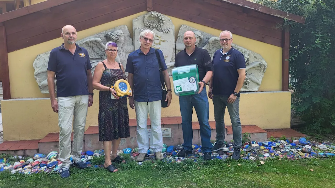 Defibrillator für den Schulcampus Sta. Christiana Wiener Neustadt