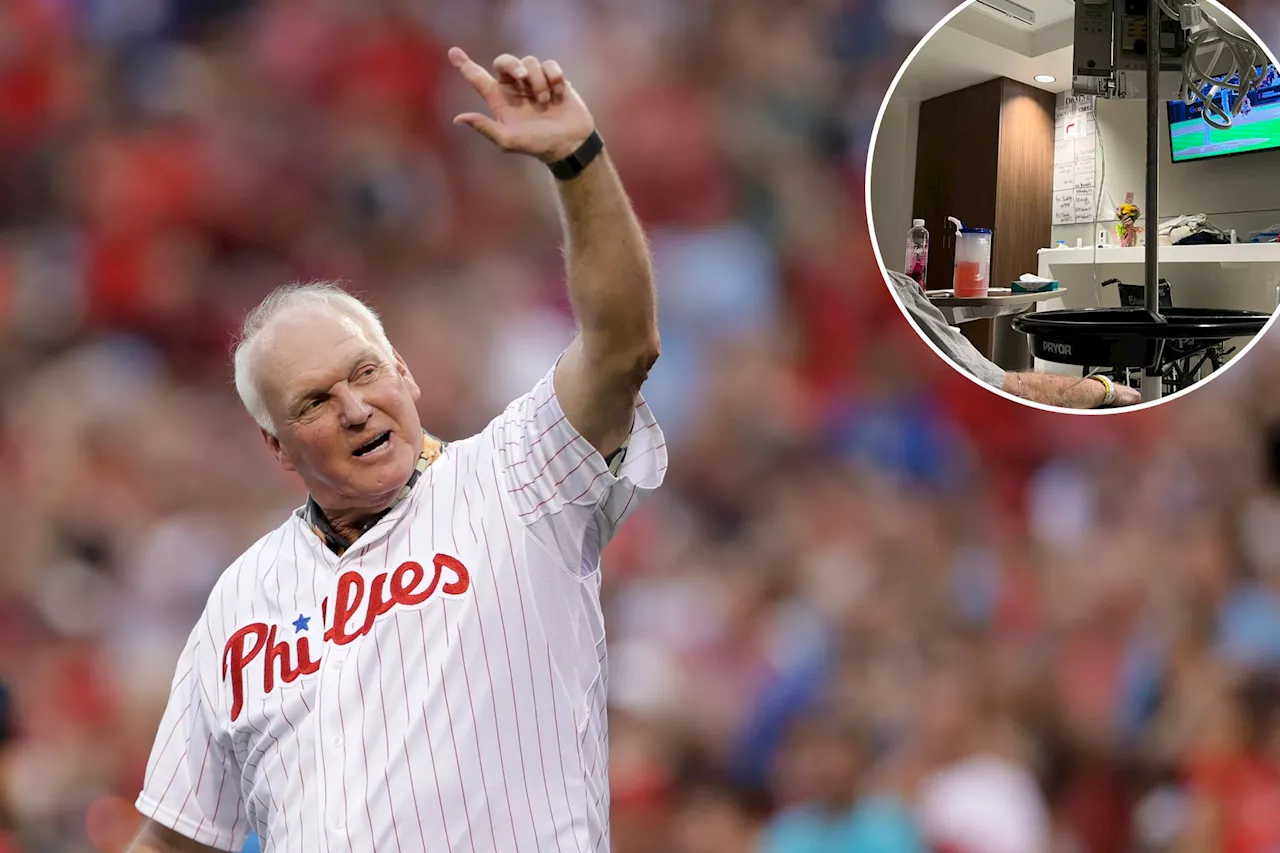 Charlie Manuel cheers on Phillies during recovery after suffering stroke: ‘In my heart’