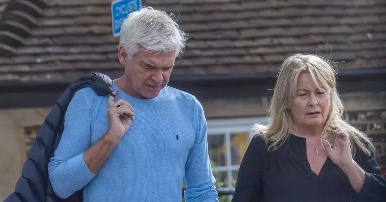 Phillip Schofield seen with wife Stephanie for first time since affair scandal