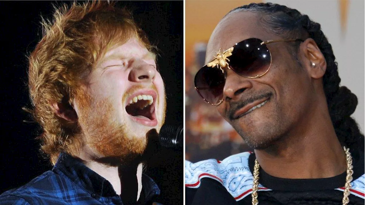 Ed Sheeran rauchte mit Snoop Dogg Marihuana bis 'er nichts mehr sah'