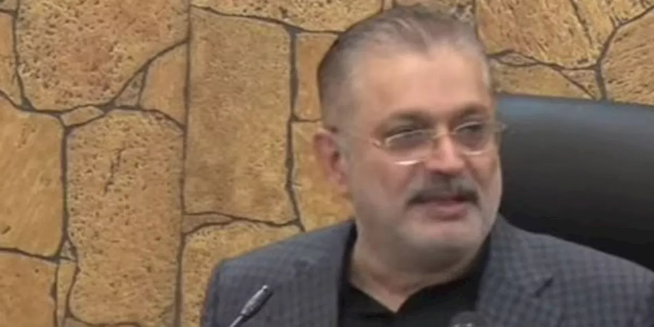 Sharjeel Memon launches scathing attack on PTI