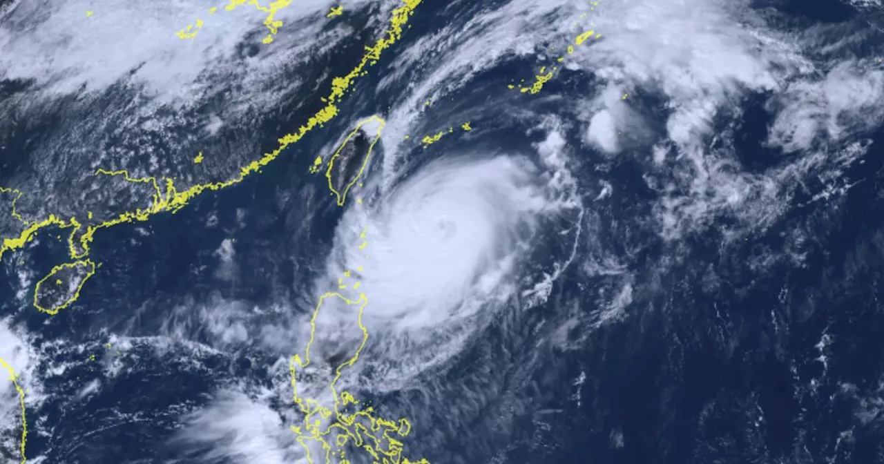 Flights canceled and schools closed as Taiwan braces for Typhoon Koinu