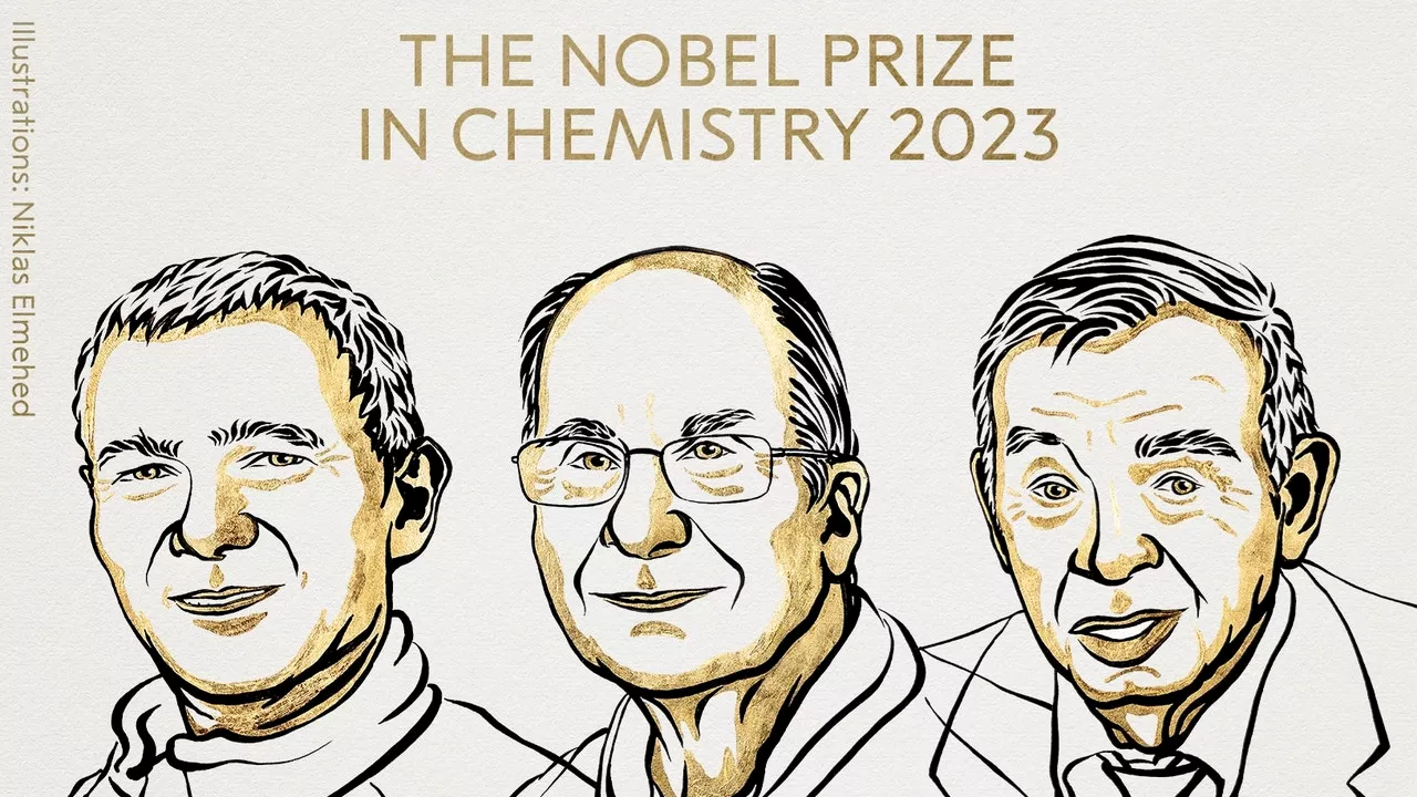 Premio Nobel de Química 2023 para Moungi G. Bawendi, Louis E. Brus y Alexei I. Ekimov por su descubrimiento de los puntos cuánticos