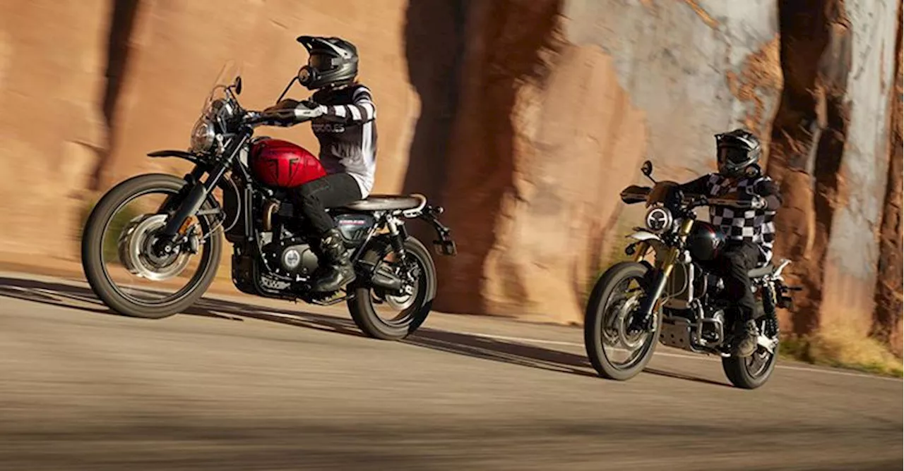 Triumph Scrambler 1200 X ed Xe, tecnica e prezzi