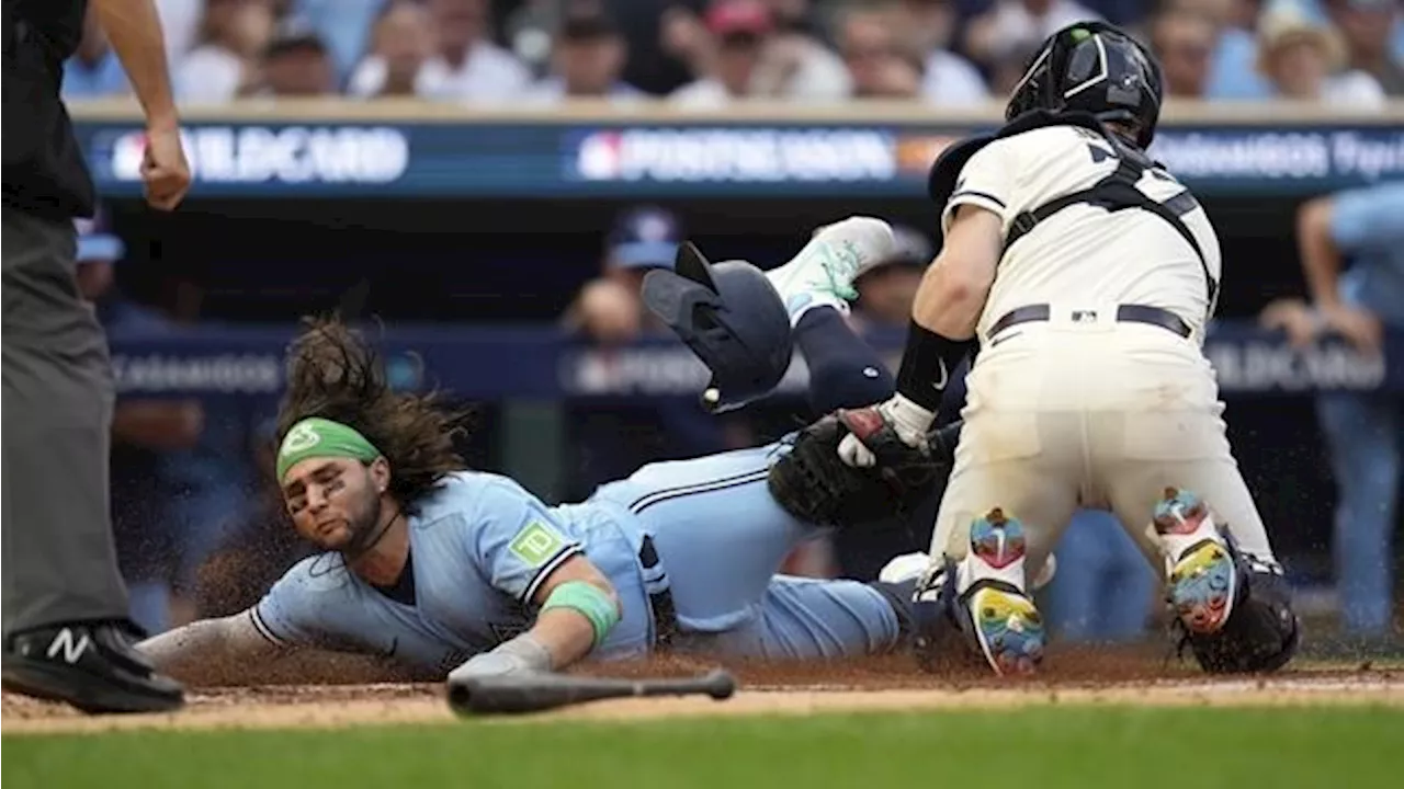 Jays need to win Wednesday's Game 2 of AL wild-card series to avoid elimination