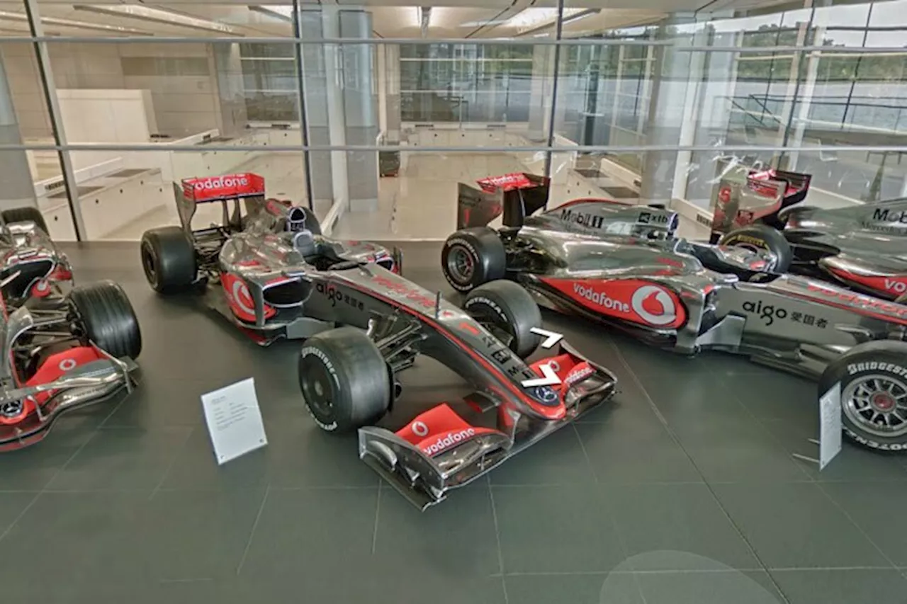 McLaren: Tour durch die Fabrik mit Google Street View