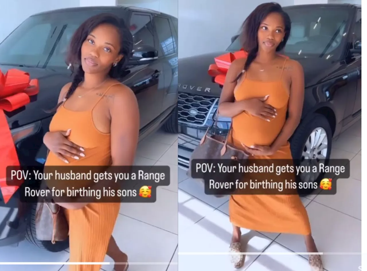 Watch: Husband surprises wife with a luxurious Range Rover as a post-birth gift (Video)