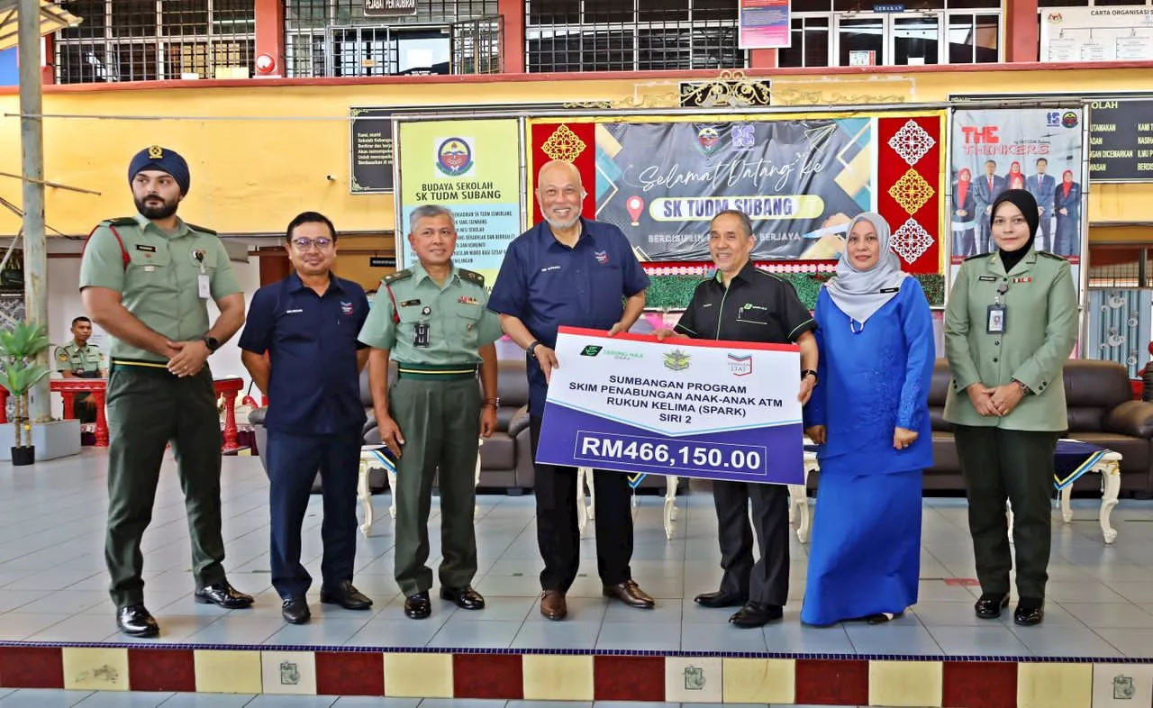 Yayasan LTAT sumbang RM466,150 untuk anak warga ATM menabung